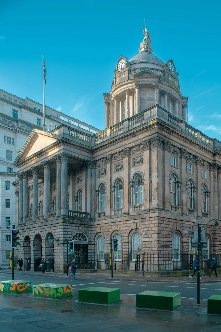 Public sector: civic town hall building